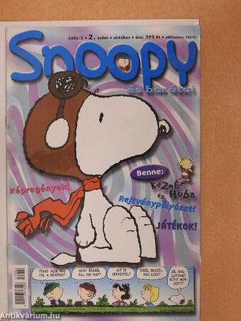 Snoopy és barátai 2001/2. október (olvasatlan, nyomdatiszta állapotú)