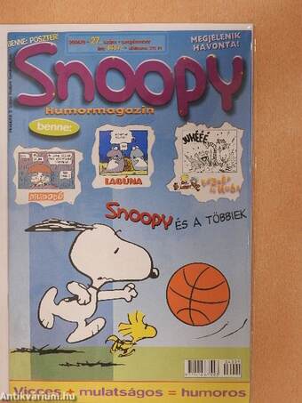 Snoopy Humormagazin 2004/9. szeptember (olvasatlan, nyomdatiszta állapotú)