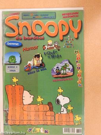 Snoopy és barátai 2003/8. november (olvasatlan, nyomdatiszta állapotú)