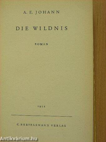 Die Wildnis