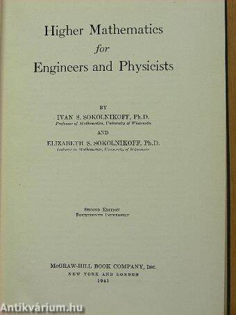 Higher Mathematics for Engineers and Physicists