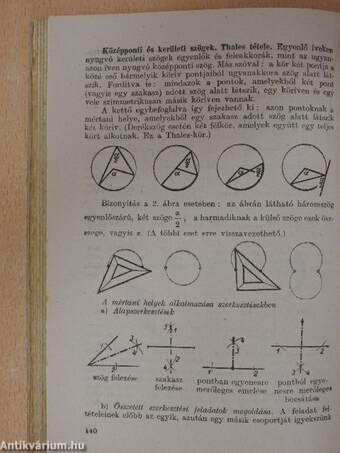 Érettségi matematikai összefoglaló