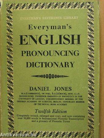 Everyman's English Pronouncing Dictionary