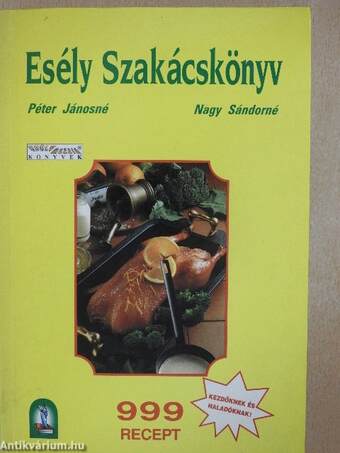 Esély szakácskönyv