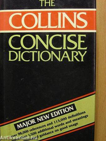 The Collins Concise Dictionary