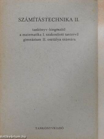 Számítástechnika II.