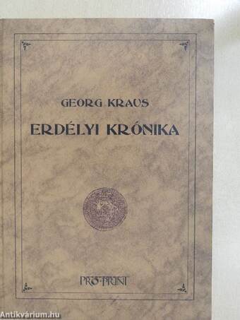 Erdélyi krónika 1608-1665