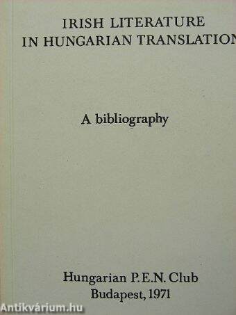 Irish Literature in Hungarian Translation