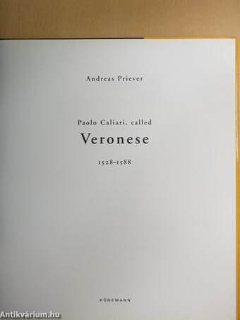 Paolo Caliari, called Veronese