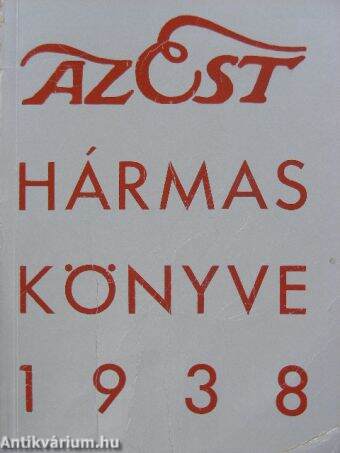 Az Est hármaskönyve 1938.