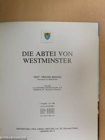 Die Abtei von Westminster