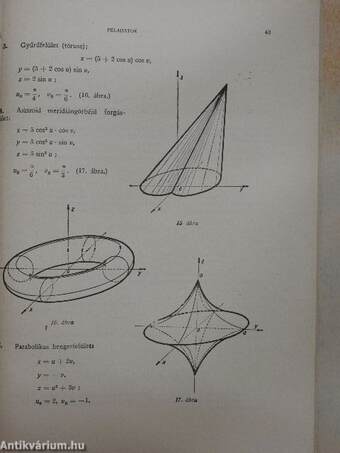 Műszaki matematikai gyakorlatok A. VI.