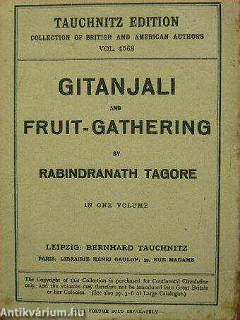 Gitanjali/Fruit-Gathering