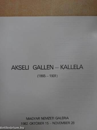 Akseli Gallen-Kallela