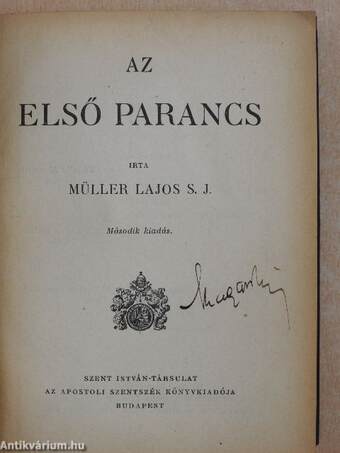 Az első parancs/A második parancs/A harmadik parancs/A negyedik parancs/Az ötödik parancs/A hatodik és kilencedik parancs/A nyolcadik parancs/A hetedik és tizedik parancs