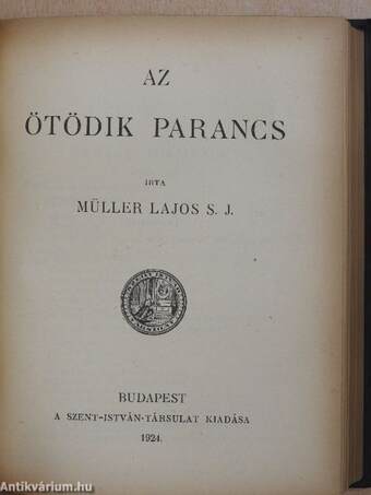 Az első parancs/A második parancs/A harmadik parancs/A negyedik parancs/Az ötödik parancs/A hatodik és kilencedik parancs/A nyolcadik parancs/A hetedik és tizedik parancs