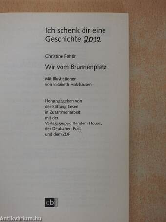 Ich schenk dir eine Geschichte 2012