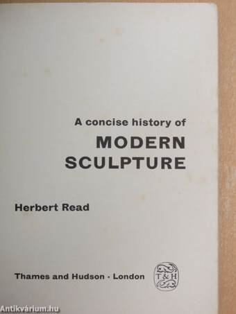 A Concise History of Modern Sculpture