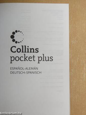 Collins pocket plus: Espanol-Alemán/Deutsch-Spanisch