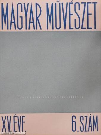 Magyar Művészet 1948/6.