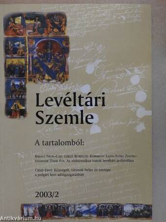 Levéltári Szemle 2003/2.