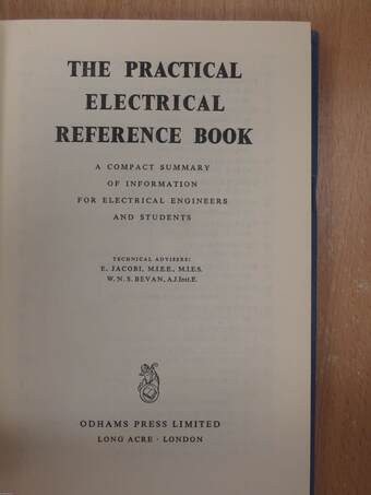 The Practical Electrical Reference Book