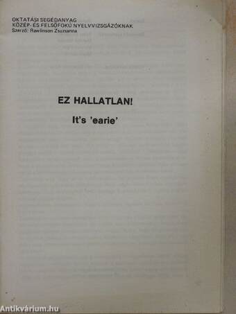 Ez hallatlan!