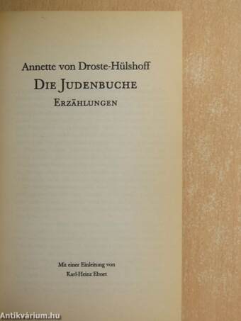 Die Judenbuche