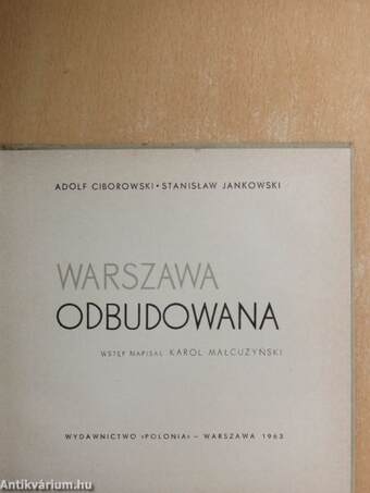 Warszawa odbudowana