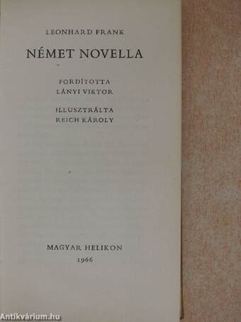 Német novella