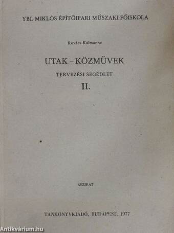 Utak-közművek II.