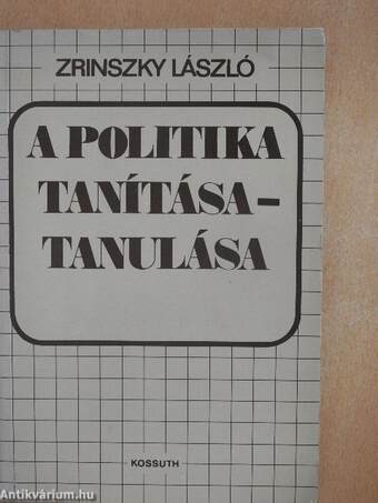 A politika tanítása-tanulása