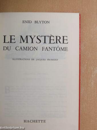 Le Mystére du Camion Fantome