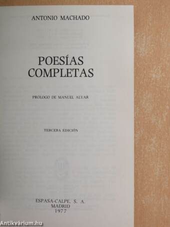 Poesías Completas