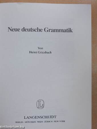 Neue deutsche Grammatik