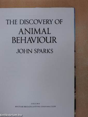 The Discovery of Animal Behaviour