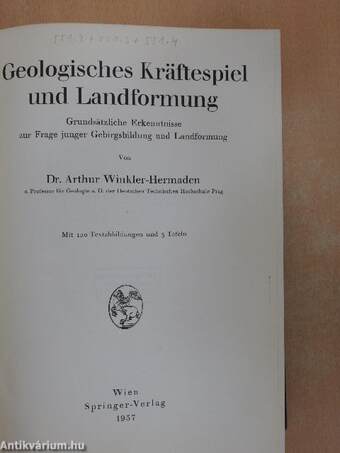 Geologisches Kräftespiel und Landformung