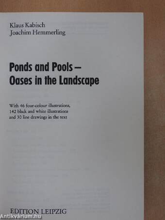 Ponds and Pools - Oases in the Landscape