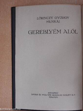 Gereblyém alól