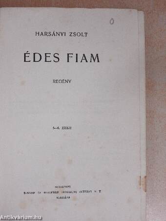 Édes fiam