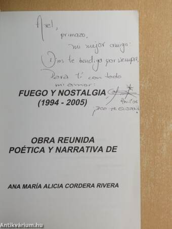 Fuego y nostalgia