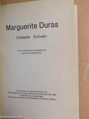 Marguerite Duras