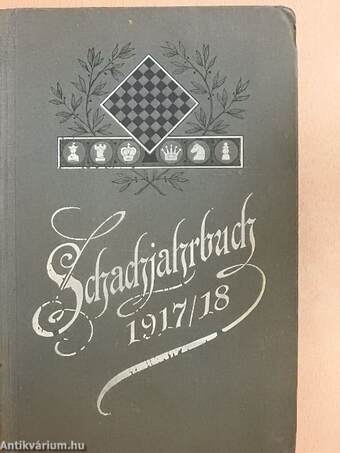 Schachjahrbuch für 1917/18.