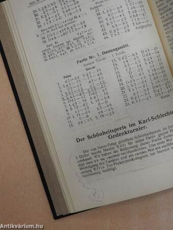 Wiener Schach-zeitung 1924. jänner-dezember