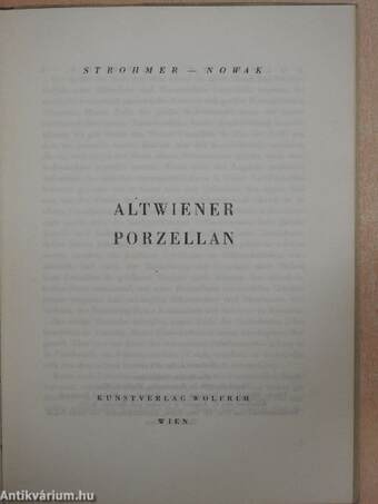 Altwiener Porzellan