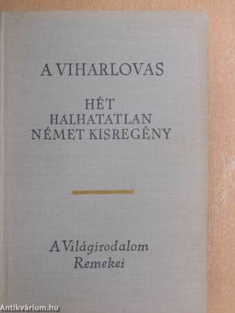 "60 kötet A világirodalom remekei sorozatból (nem teljes sorozat)"