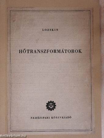 Hőtranszformátorok