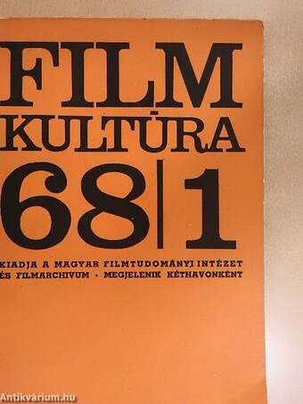 Filmkultúra 1968. január-december