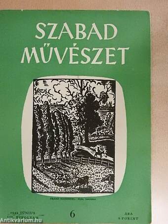 Szabad Művészet 1949. június