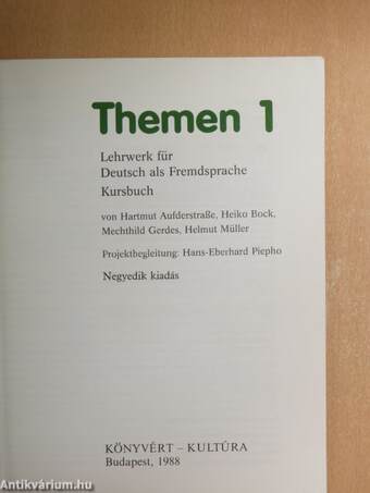 Themen 1 - Kursbuch